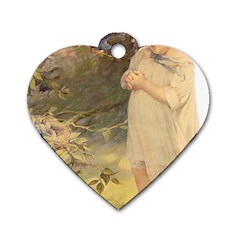 Vintage 1650586 1920 Dog Tag Heart (one Side) by vintage2030