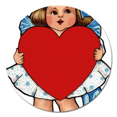 Child 1718349 1920 Magnet 5  (round) by vintage2030