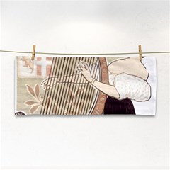 Woman 1503387 1920 Hand Towel by vintage2030