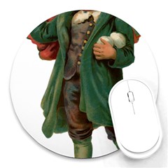 Boy 1718346 1920 Round Mousepads by vintage2030