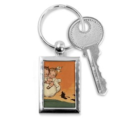 Halloween 1461955 1920 Key Chains (rectangle)  by vintage2030