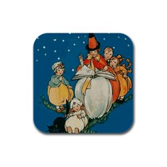 Witch 1461949 1920 Rubber Square Coaster (4 Pack)  by vintage2030