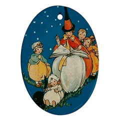 Witch 1461949 1920 Oval Ornament (two Sides)