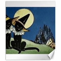 Black Cat 1462738 1920 Canvas 8  X 10  by vintage2030