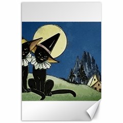 Black Cat 1462738 1920 Canvas 24  X 36  by vintage2030