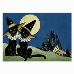 Black Cat 1462738 1920 Large Glasses Cloth by vintage2030