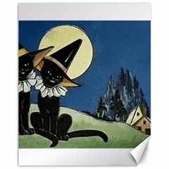 Black Cat 1462738 1920 Canvas 11  X 14  by vintage2030