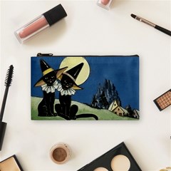 Black Cat 1462738 1920 Cosmetic Bag (small) by vintage2030