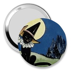 Black Cat 1462738 1920 3  Handbag Mirrors by vintage2030