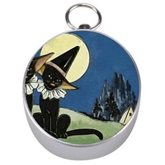 Black Cat 1462738 1920 Silver Compasses by vintage2030