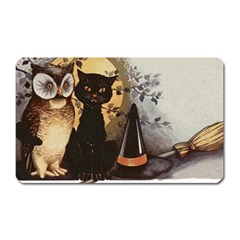 Owls 1461952 1920 Magnet (rectangular) by vintage2030