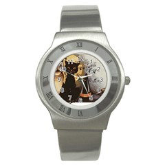 Owls 1461952 1920 Stainless Steel Watch by vintage2030