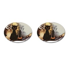 Owls 1461952 1920 Cufflinks (oval) by vintage2030