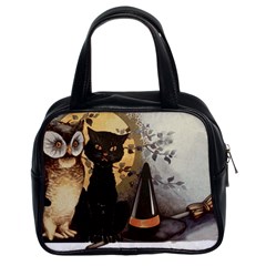 Owls 1461952 1920 Classic Handbag (two Sides) by vintage2030