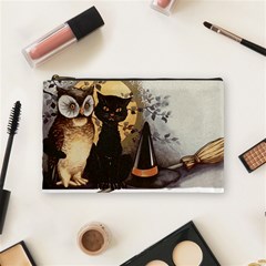 Owls 1461952 1920 Cosmetic Bag (medium) by vintage2030