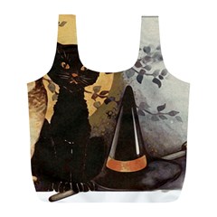 Owls 1461952 1920 Full Print Recycle Bag (l) by vintage2030