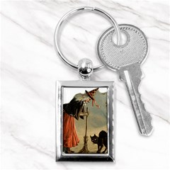 Witch 1461961 1920 Key Chains (rectangle)  by vintage2030