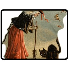 Witch 1461961 1920 Double Sided Fleece Blanket (large)  by vintage2030