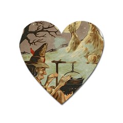 Witch 1461958 1920 Heart Magnet by vintage2030