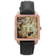 Witch 1461958 1920 Rose Gold Leather Watch 