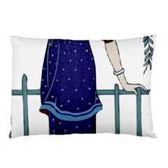 Lady 1318887 1920 Pillow Case (two Sides) by vintage2030