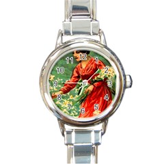 Lady 1334282 1920 Round Italian Charm Watch by vintage2030