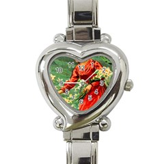 Lady 1334282 1920 Heart Italian Charm Watch by vintage2030