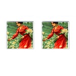 Lady 1334282 1920 Cufflinks (Square) Front(Pair)