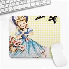 Girl 1370912 1280 Large Mousepads by vintage2030