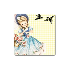 Girl 1370912 1280 Square Magnet