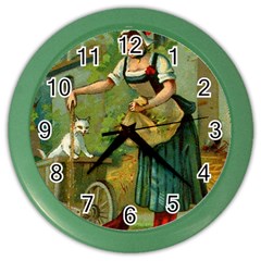 Postcard 1348470 1920 Color Wall Clock