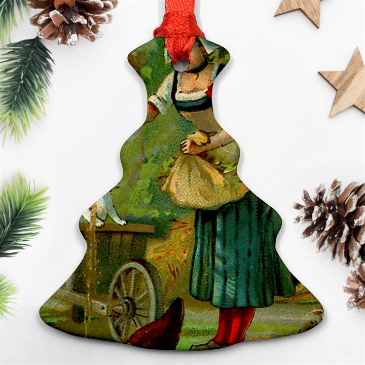 Postcard 1348470 1920 Christmas Tree Ornament (Two Sides)