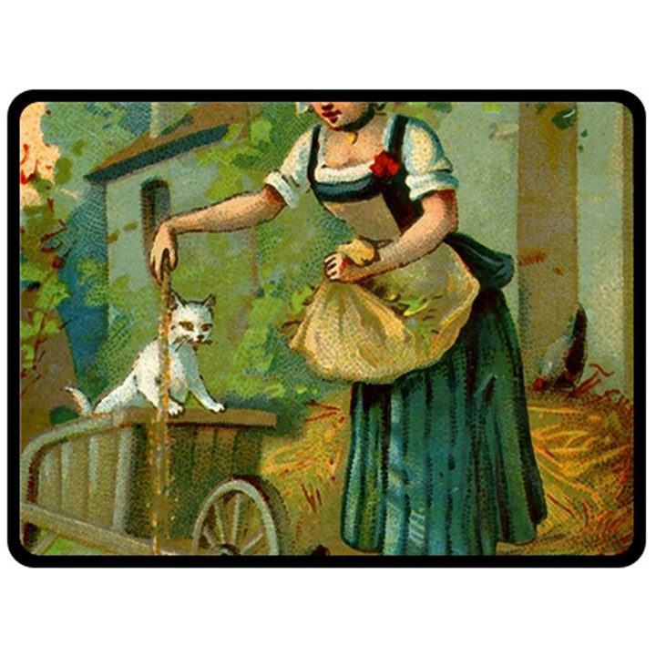 Postcard 1348470 1920 Double Sided Fleece Blanket (Large) 