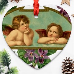 Angel 1332287 1920 Heart Ornament (two Sides) by vintage2030