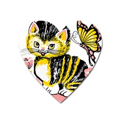 Cat 1348502 1920 Heart Magnet by vintage2030