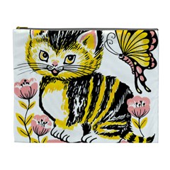 Cat 1348502 1920 Cosmetic Bag (xl) by vintage2030