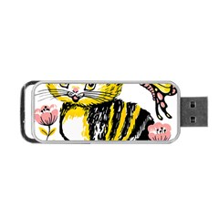 Cat 1348502 1920 Portable Usb Flash (one Side) by vintage2030