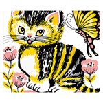 Cat 1348502 1920 Double Sided Flano Blanket (Small)  50 x40  Blanket Front