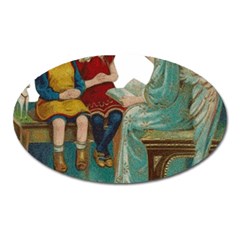 Angel 1347118 1920 Oval Magnet by vintage2030