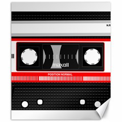 Compact Cassette Canvas 20  X 24  by vintage2030