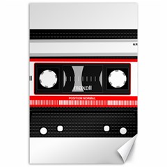 Compact Cassette Canvas 24  X 36  by vintage2030