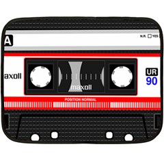 Compact Cassette Double Sided Fleece Blanket (mini)  by vintage2030