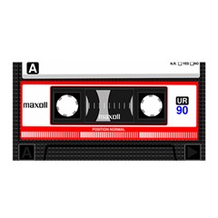 Compact Cassette Satin Wrap by vintage2030