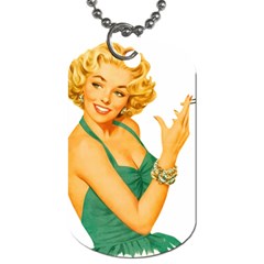 Woman 792872 1920 Dog Tag (one Side) by vintage2030