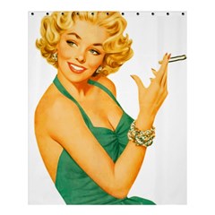 Woman 792872 1920 Shower Curtain 60  X 72  (medium)  by vintage2030