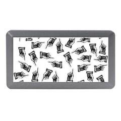 Pointing Finger Pattern Memory Card Reader (mini) by Valentinaart