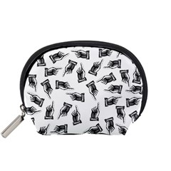 Pointing Finger Pattern Accessory Pouch (small)