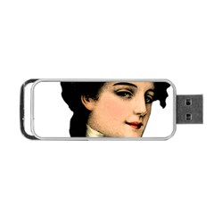 Lady 1032898 1920 Portable Usb Flash (one Side) by vintage2030