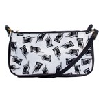 Pointing finger pattern Shoulder Clutch Bag Front