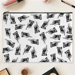 Pointing finger pattern Cosmetic Bag (XXXL) Front